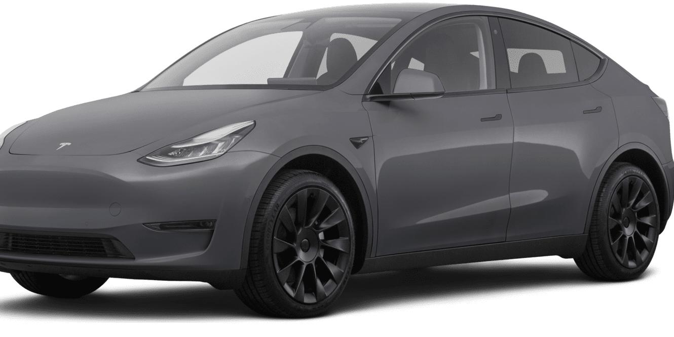 TESLA MODEL Y 2021 5YJYGDEE2MF300964 image